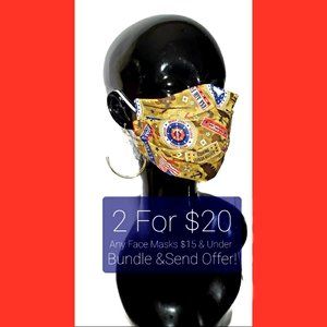 USA Army ~ Air Force ~Handmade Cotton Face Mask.